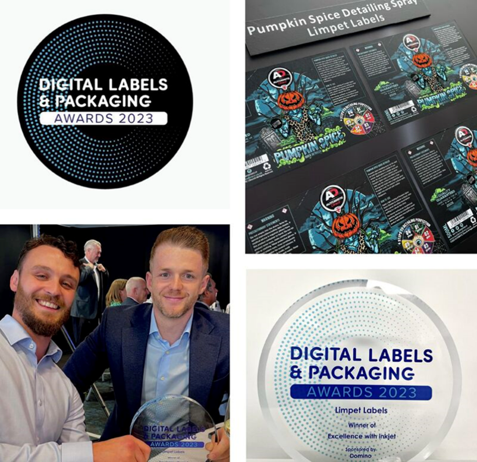 Image from Limpet Labels UK wins awards with SCREEN presses